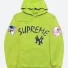 Supreme X NY Yankees Hoodie Front Image