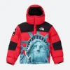 Supreme X The North Face Statue of Liberty Puffer Jacket Front Image