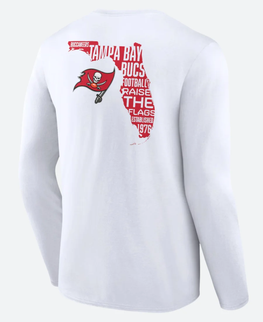 Tampa Bay Buccaneers Sweatshirt Back Image