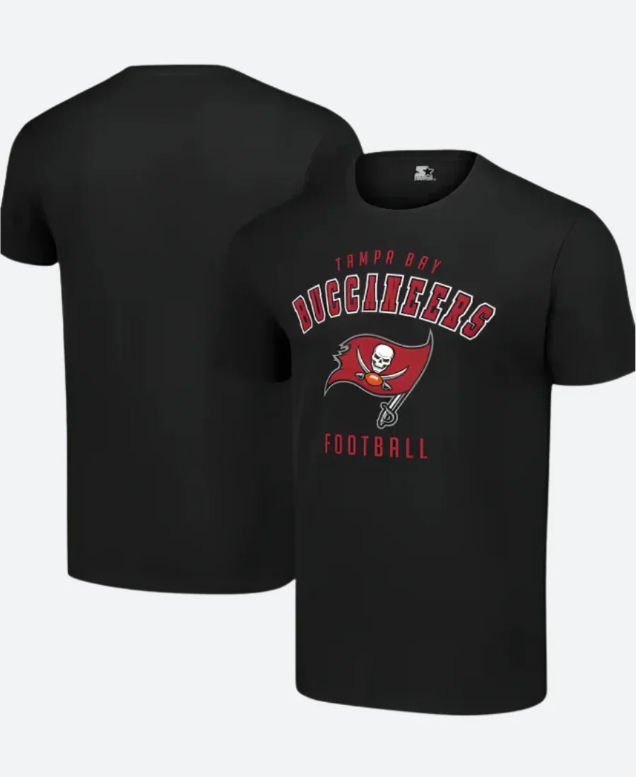 Tampa Bay Buccaneers T-Shirt Style 02 Front & BAck Image