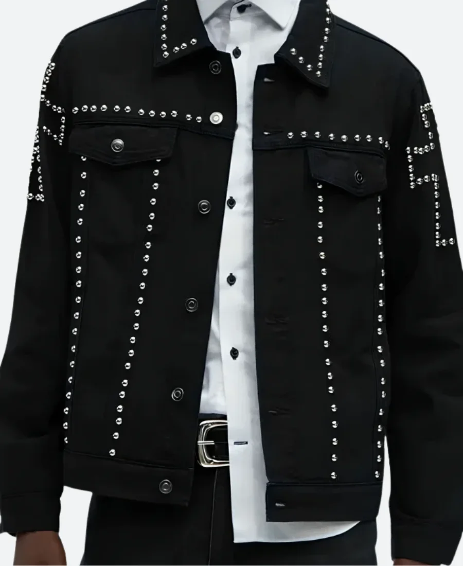 Tamron Hall Show Trucker Jacket Back Image