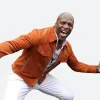 Terry Crews Indianapolis 500 Suede Leather Jacket