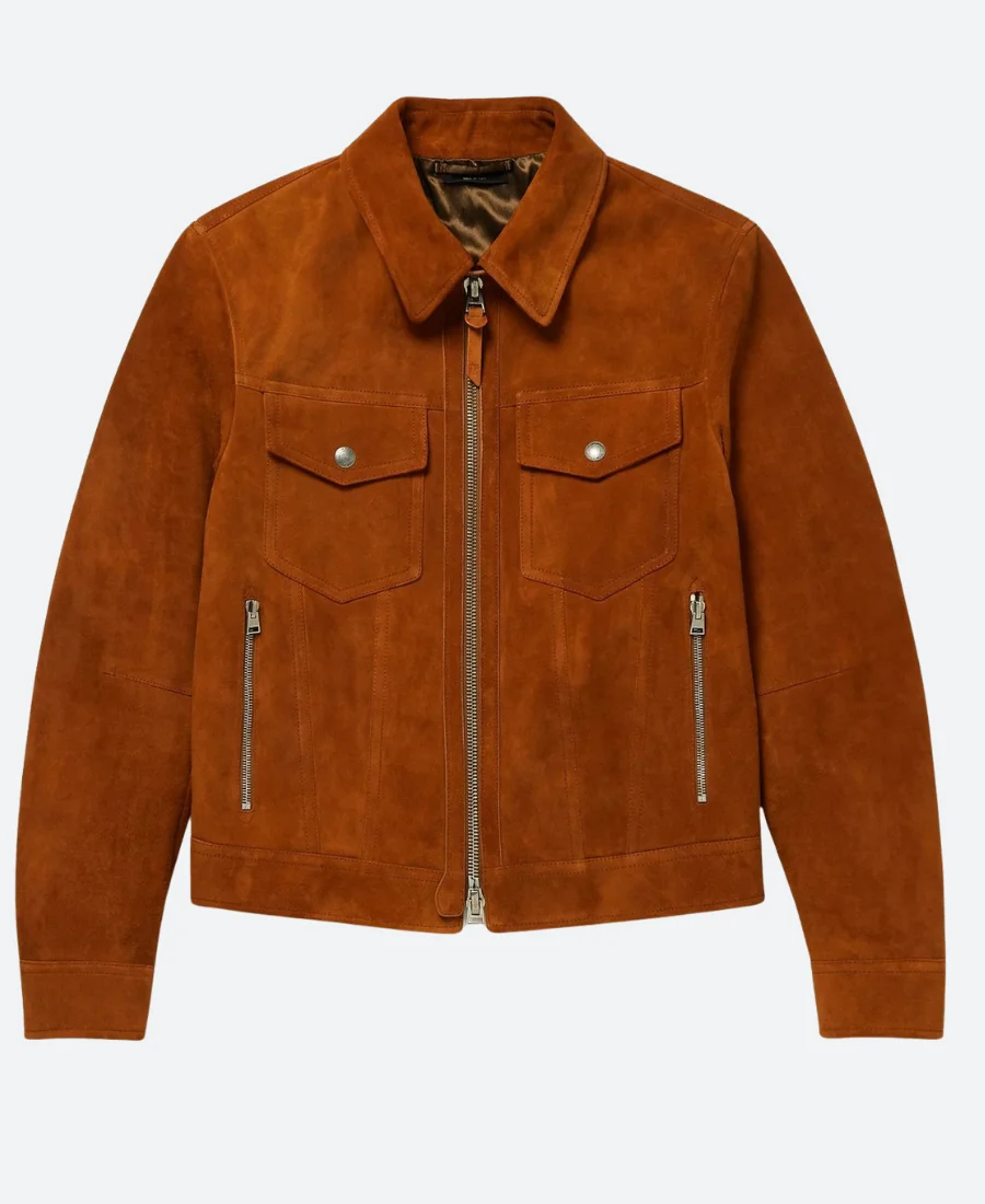 Stranger Things Demogorgon Hunter Varsity Jacket Front Image