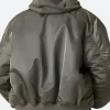 The Batman 2022 Bruce Wayne Bomber Jacket Back Image
