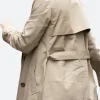 The Better Sister S01 Chloe Taylor Trench Coat Back Image
