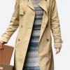 The Better Sister S01 Chloe Taylor Trench Coat Front Image