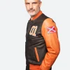 The Dukes of Hazzard General Lee Leather Jacket Close Up Image