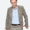 The Naked Gun 2025 Premiere Liam Neeson Velvet Blazer Front Image