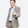 The Naked Gun 2025 Premiere Liam Neeson Velvet Blazer Full Image