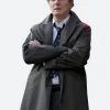 The Naked Gun Frank Drebin Jr. Trench Coat Front Image