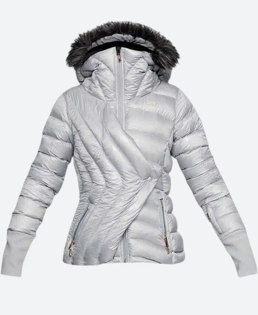 The Pack Lindsey Vonn Hooded Puffer Jacket Front Image