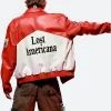 The Tonight Show MGK Lost America Leather Jacket Back Image