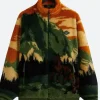 Travis Kelce Pinehurst Sherpa Jacket Front ImaGE