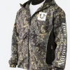 True Religion Buddha Camo Windbreaker Jacket Front Image