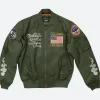 Tuskegee Airmen Bomber Jacket Style 01 Front Image