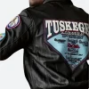 Tuskegee Airmen Leather Jacket Style 03 BAck Image