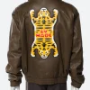 Tyler The Creator Leather Jacket Back Image