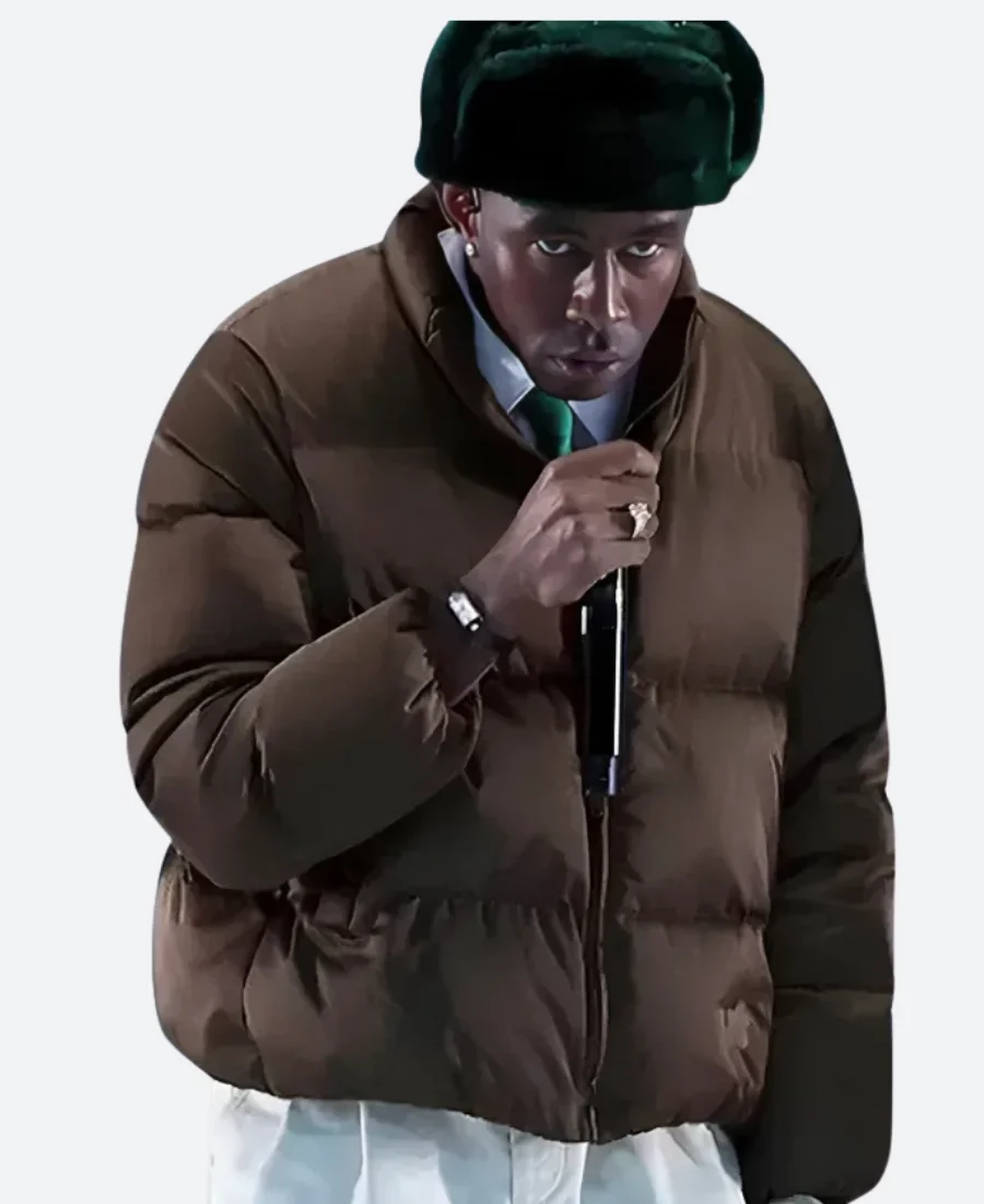 Tyler The Creator Puffer Jacket Front Style 02 Image