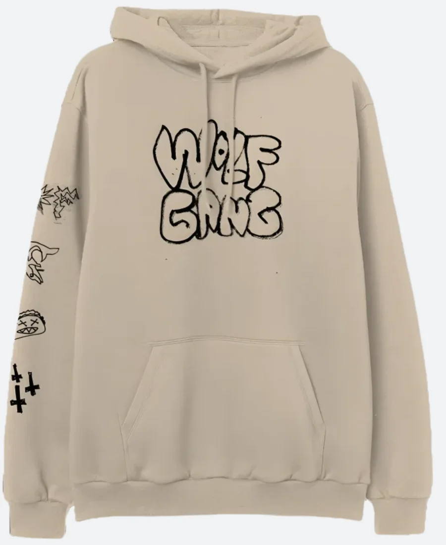 Tyler The Creator Wolf Hoodie Style 01 Front Image