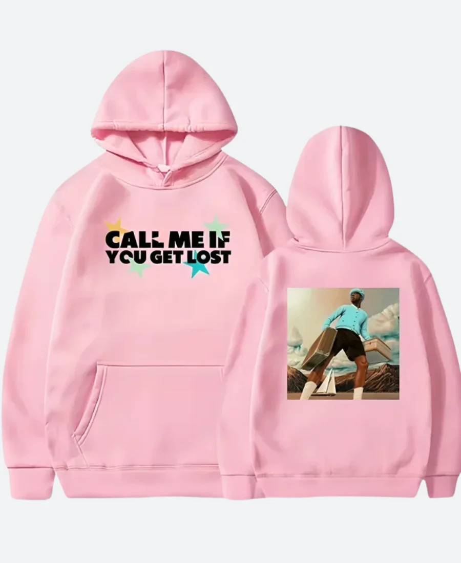 Tyler the Creator Call Me If You Get Lost Hoodie Style 01 Front & Back Image