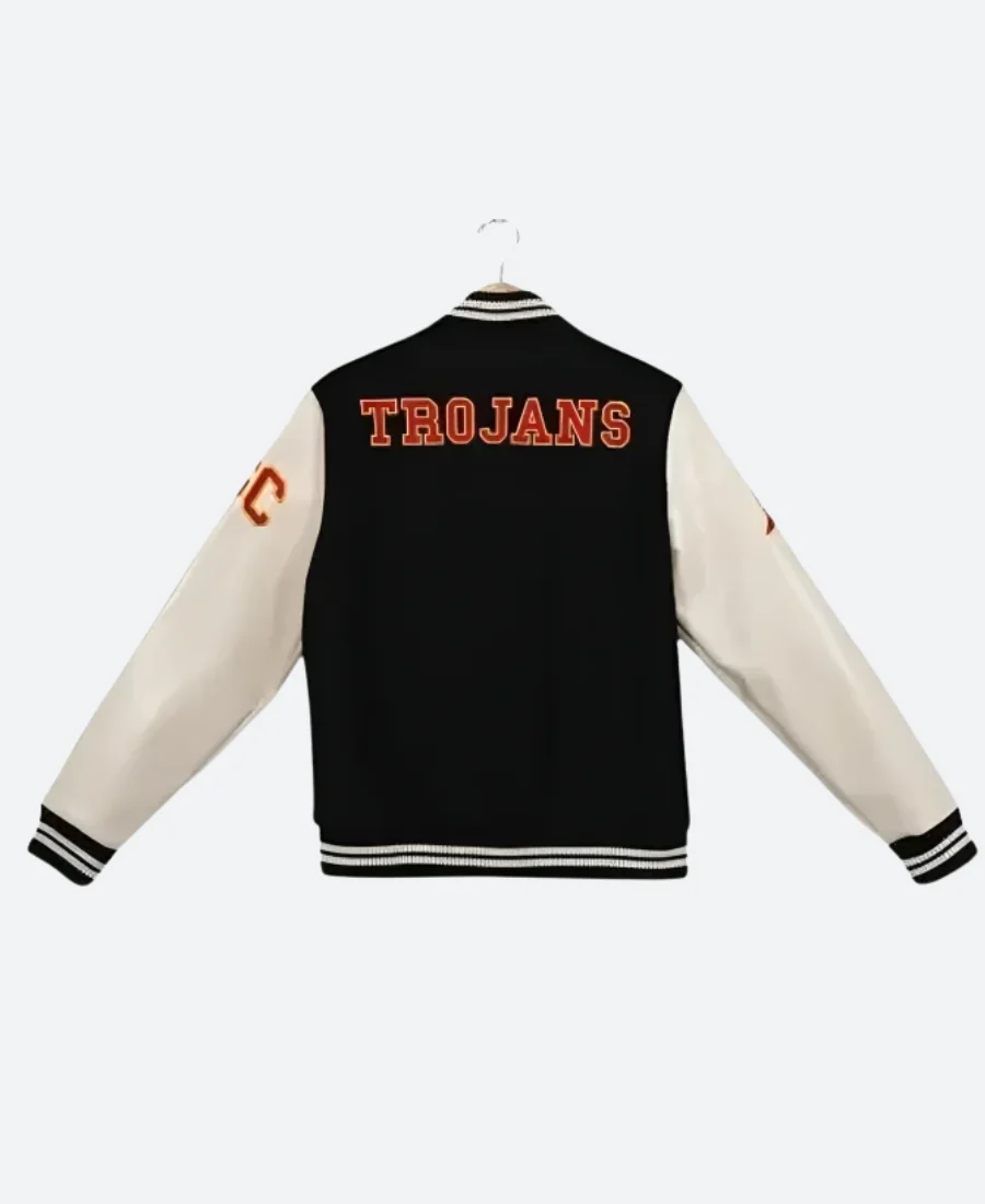 USC Trojans Varsity Jacket Back Image