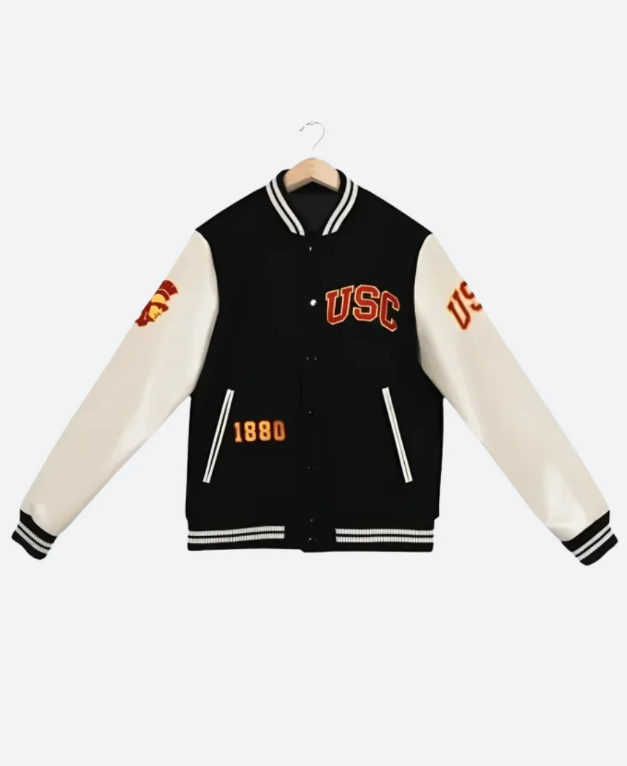 USC Trojans Varsity Jacket Front Image