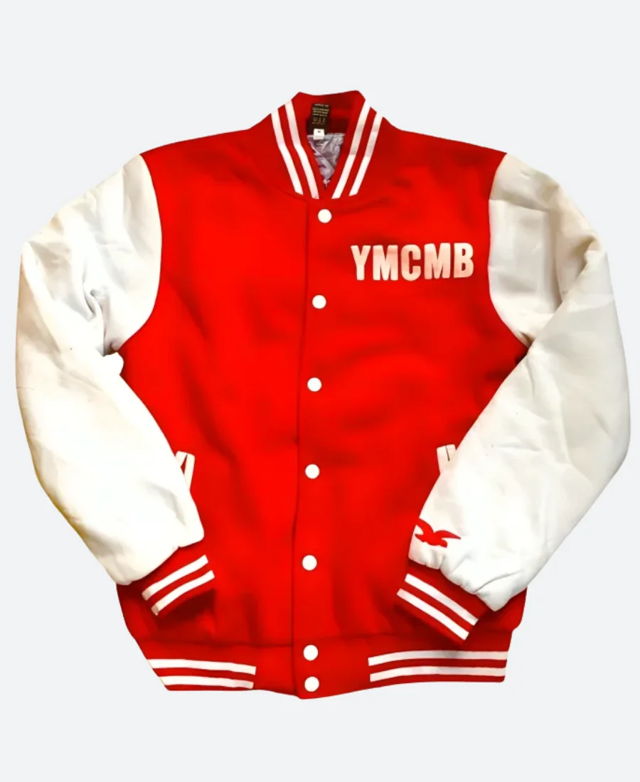Vintage Cash Money YMCMB Varsity Jacket Front Image