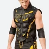 WWE Monday Night RAW Logan Paul Leather Vest Back Image
