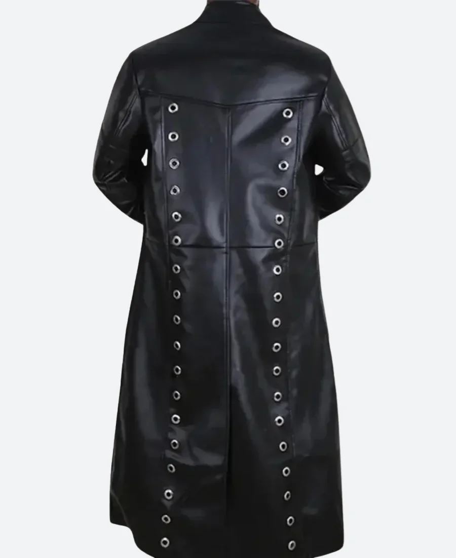 WWE SmackDown Edge Leather Coat Back Image