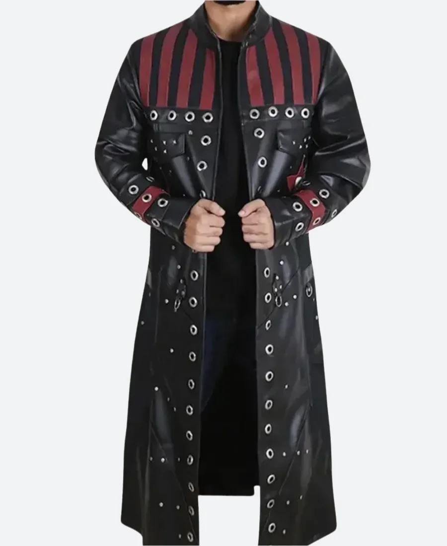 WWE SmackDown Edge Leather Coat Front Image