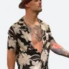 WWE Smackdown Baron Corbin Floral Shirt Actor Image