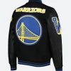 Warriors Golden State Varsity Jacket Back Image