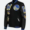 Warriors Golden State Varsity Jacket Front Image