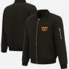 Washington Commanders Bomber Jacket Front & Back Image