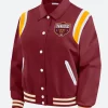 Washington Commanders Erin Andrews Varsity Jacket
