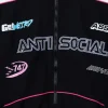 Anti Social Social Club Racing Jacket Front Close Image