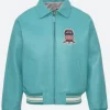 Avirex Lil Mama Playoffs Leather Jacket Front Image