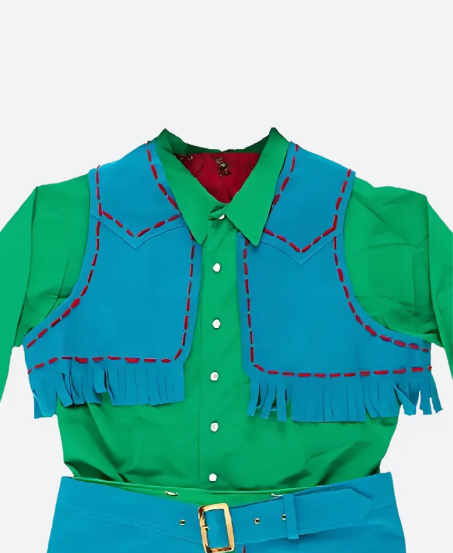Bad Santa Tony Cox Vest Front Image