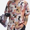 Below Deck S12 Fraser Olender Print Shirt Front Image