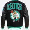 Boston Celtics Retro Varsity Jacket back image