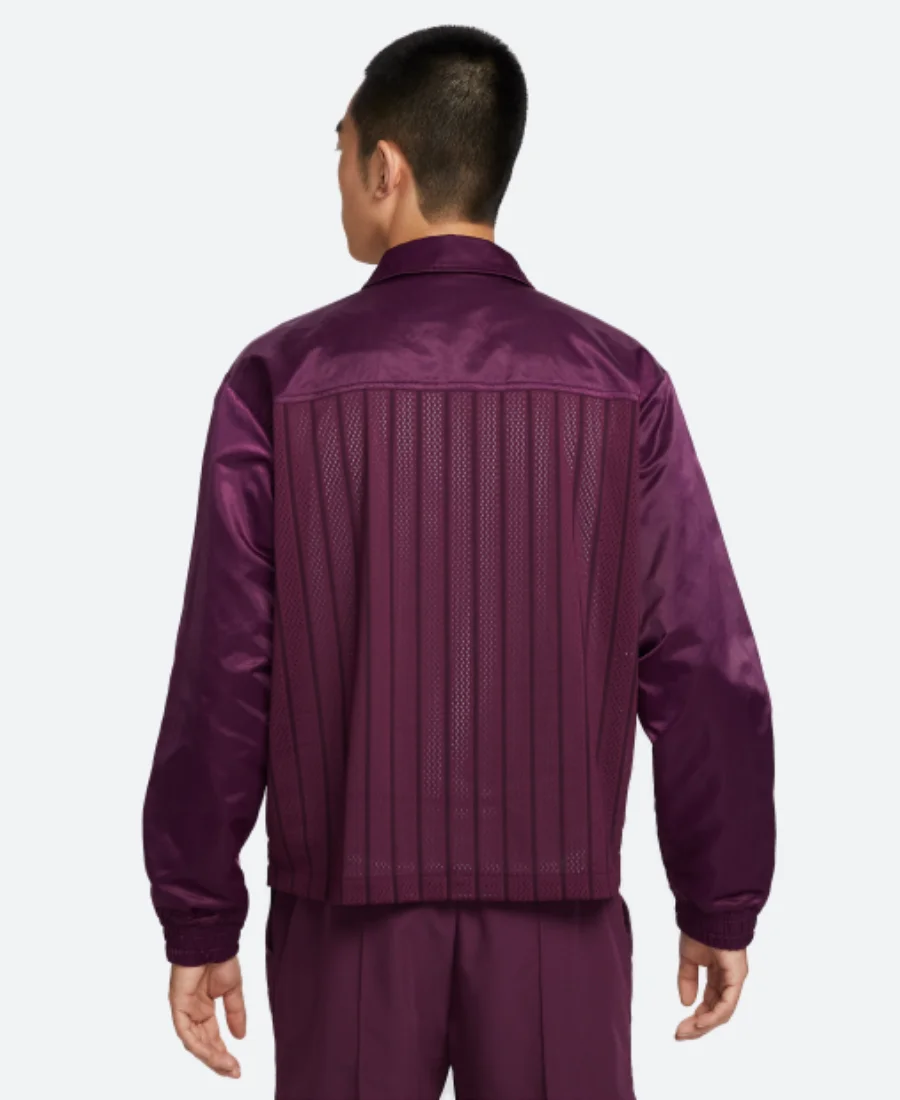 Carlos Alcaraz 2025 Nike Jacket Back Image