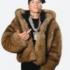 Central CEE Runway Show Fur Coat Front Image