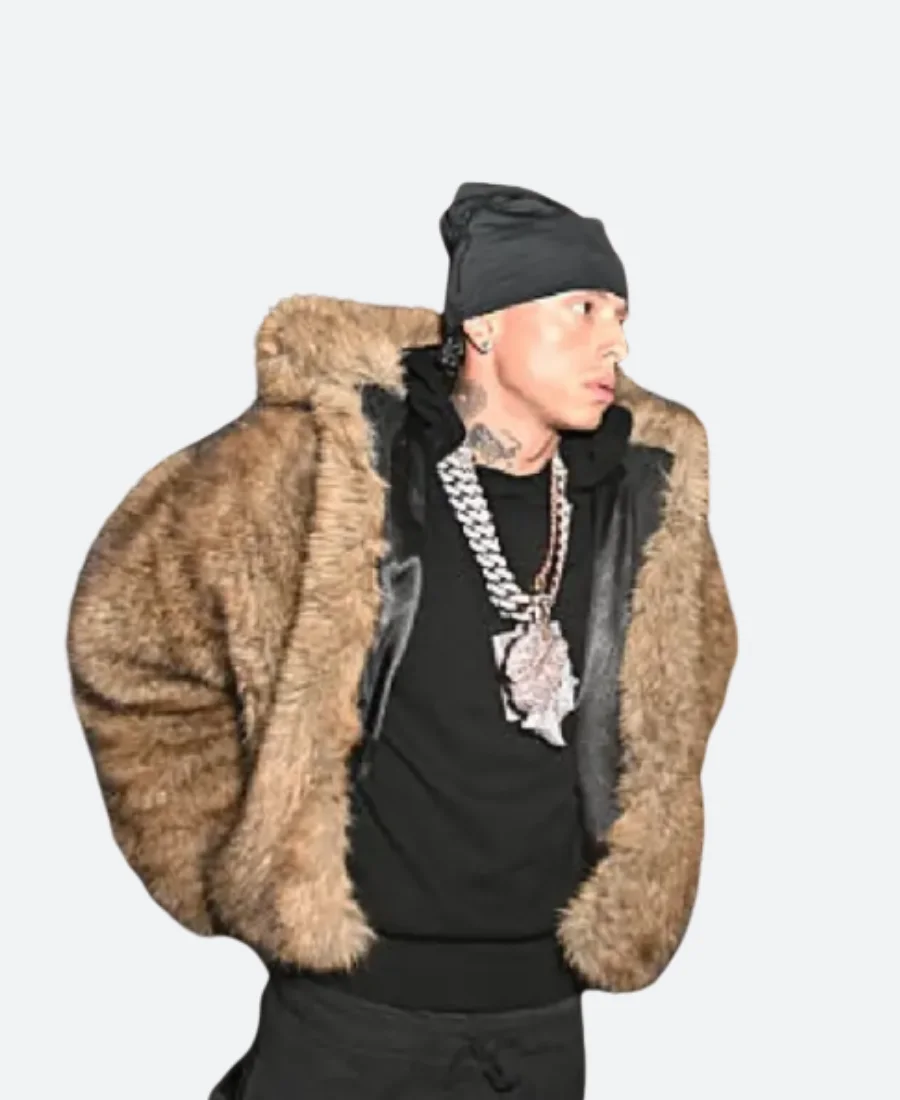 Central CEE Runway Show Fur Coat Full Image