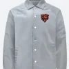 Chicago Bears Retro Team Coaches Jacket Front Image