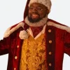 Dashing Through The Snow Lil Rel Howery Santa Coat Close Up Image
