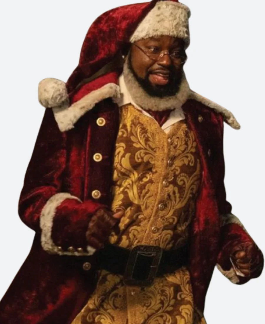 Dashing Through The Snow Lil Rel Howery Santa Coat Full Image