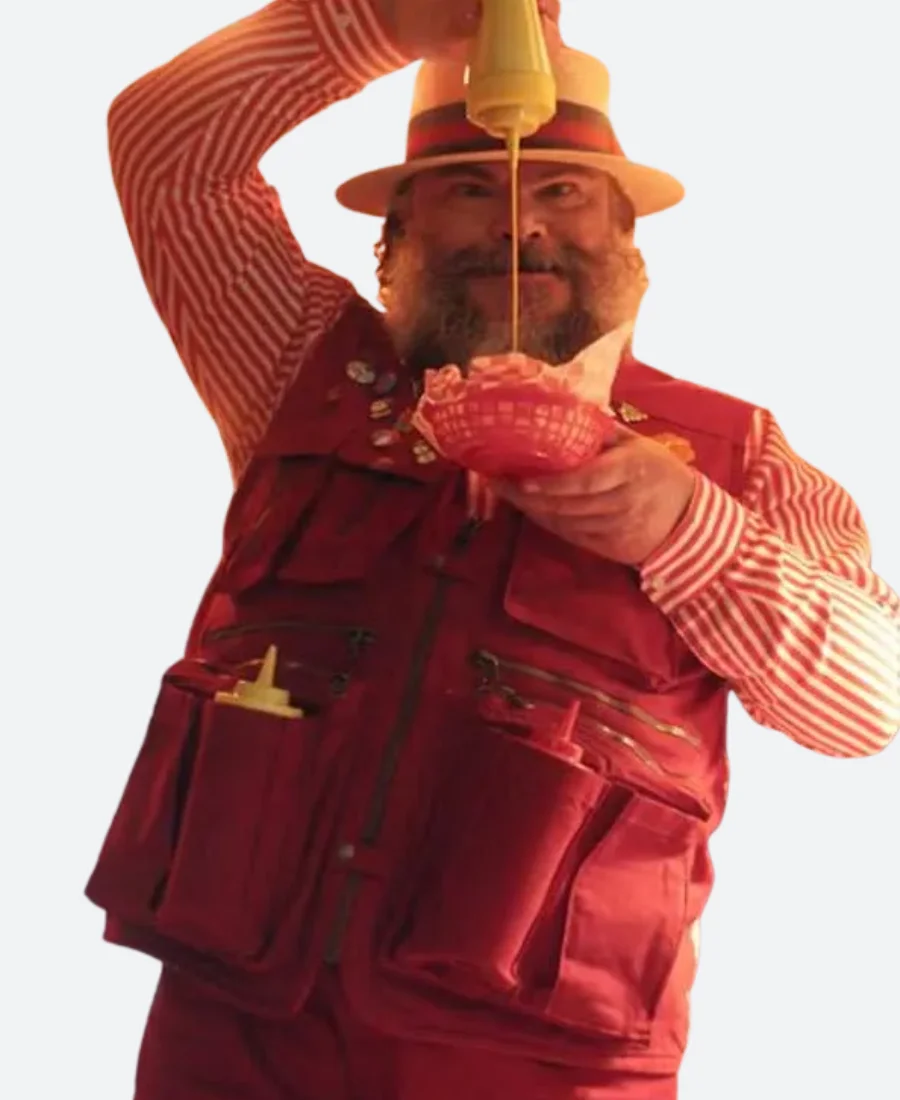 Dear Santa 2024 Jack Black Vest Front Image