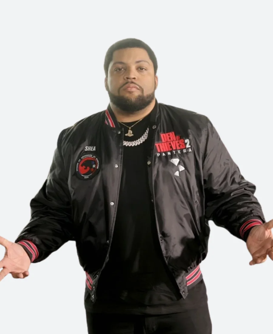 Den of Thieves 2 Pantera Varsity Jacket Front Image
