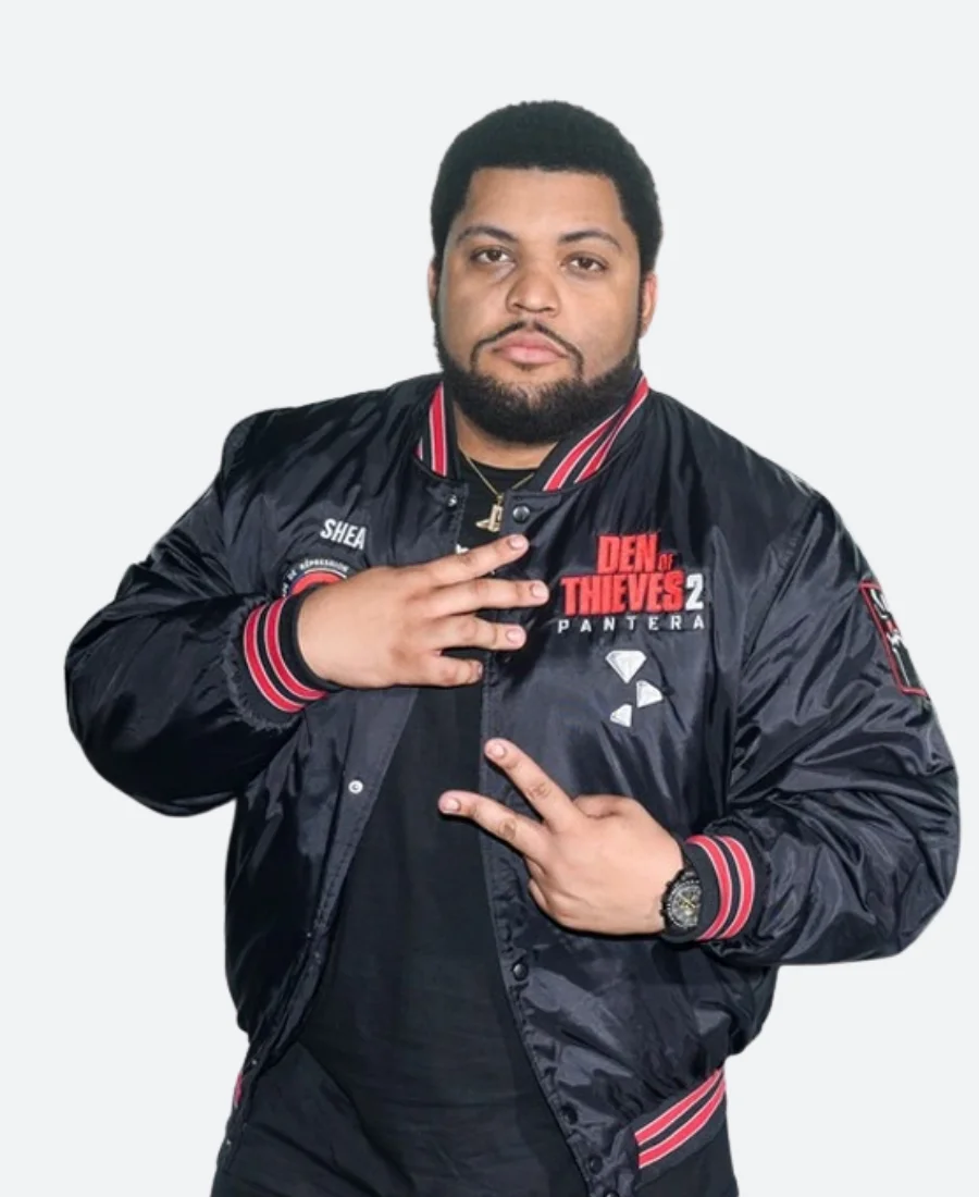 Den of Thieves 2 Pantera Varsity Jacket Front Image