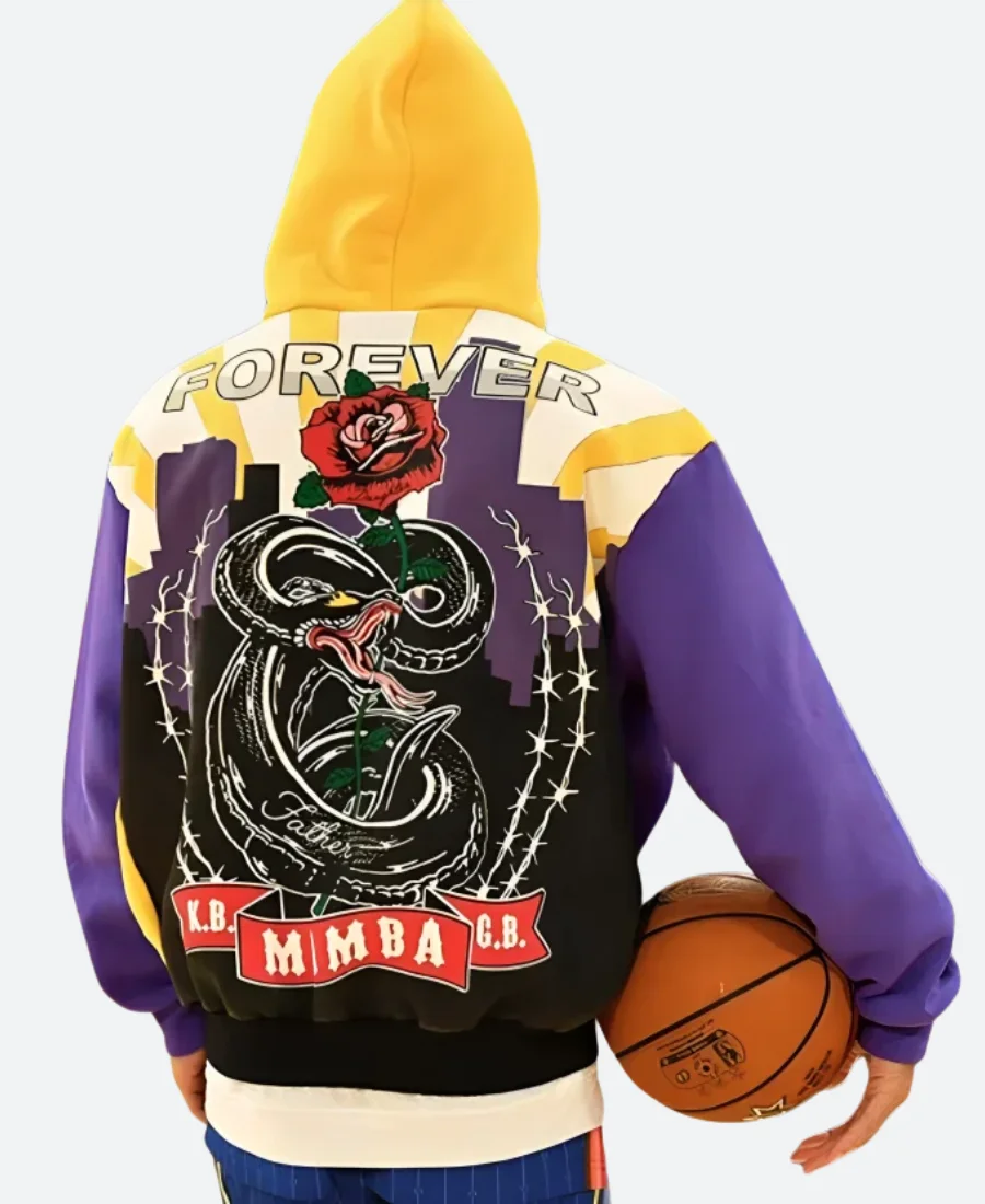 Devin Booker KOBE CICI LA Lakers Hoodie Back Image